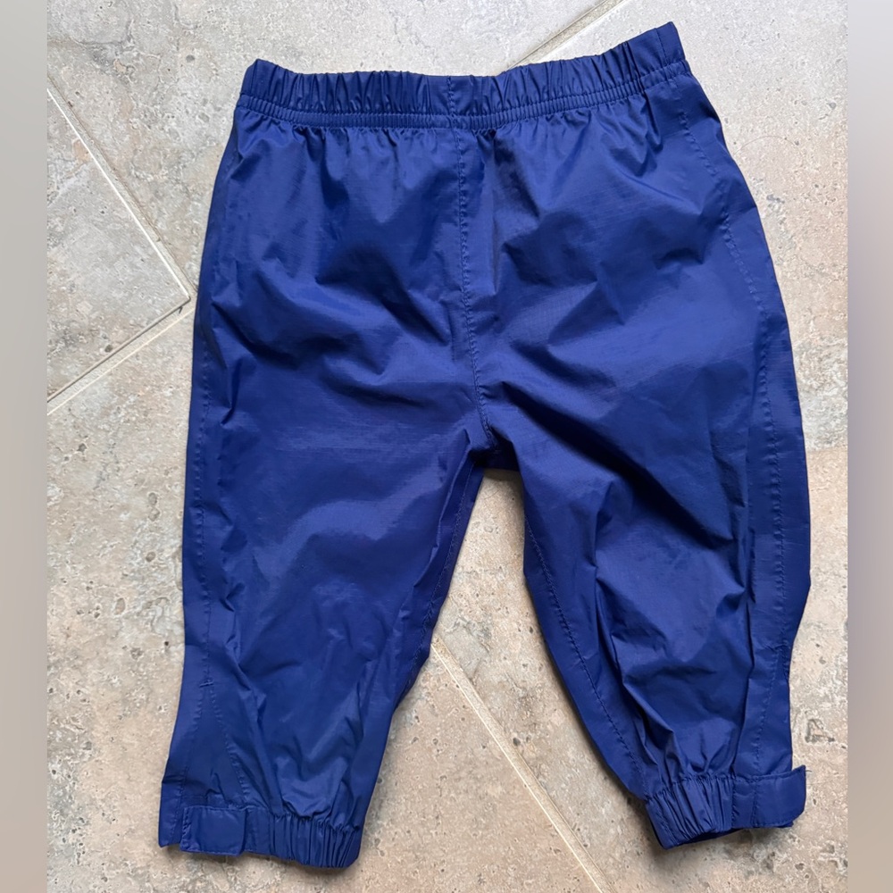 🌧️ L.L. Bean rain pants - sz 6-12m - navy